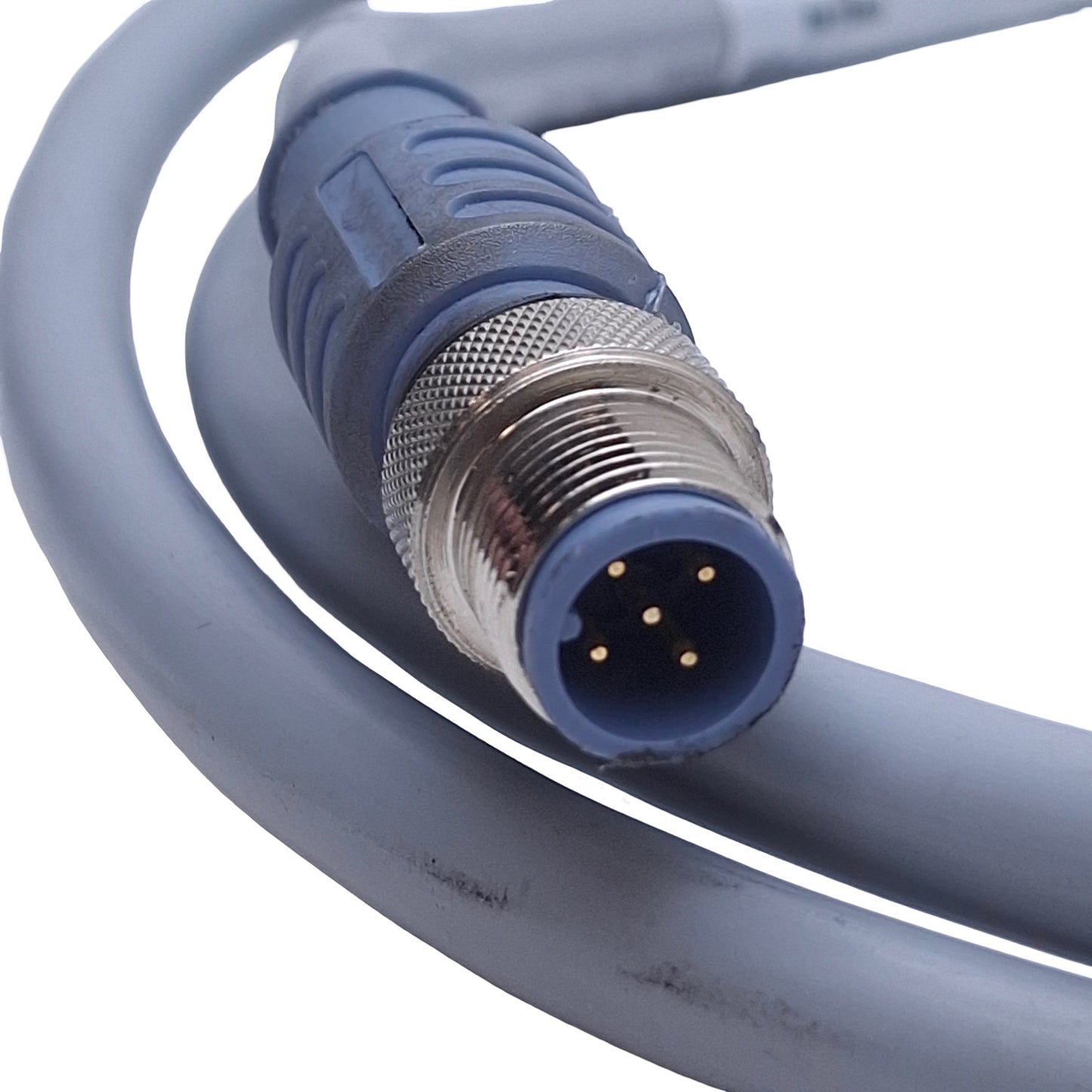Used Turck RSC RKC 5711-2M DeviceNet Cordset, M12 Eurofast Male to Female, 2m Length