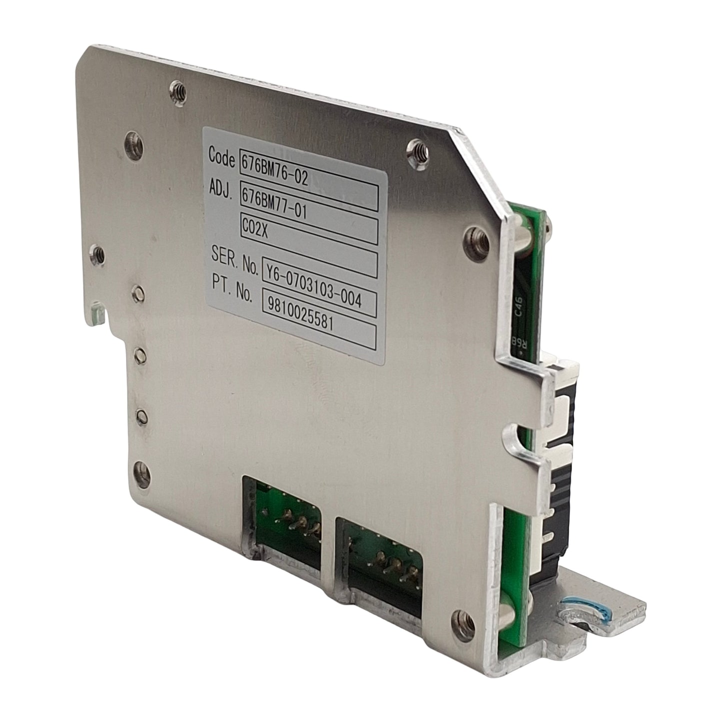 Used Keyence 676BM76-02 676BM77-01 CO2X Driver Calibration Board For X Axis CO2 Laser