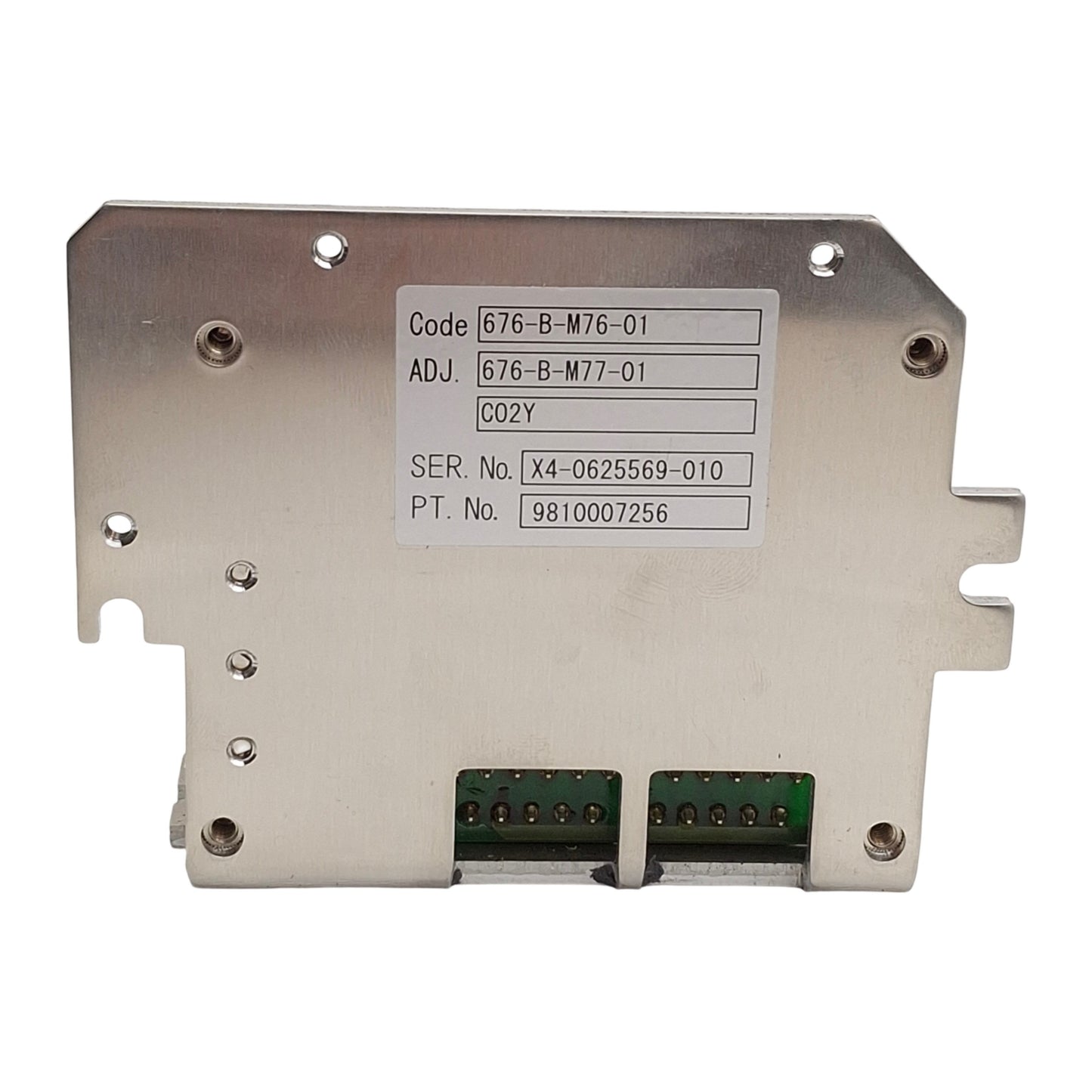 Used Keyence 676-B-M76-01 676-B-M77-01 CO2Y Driver Calibration Board Y Axis CO2 laser