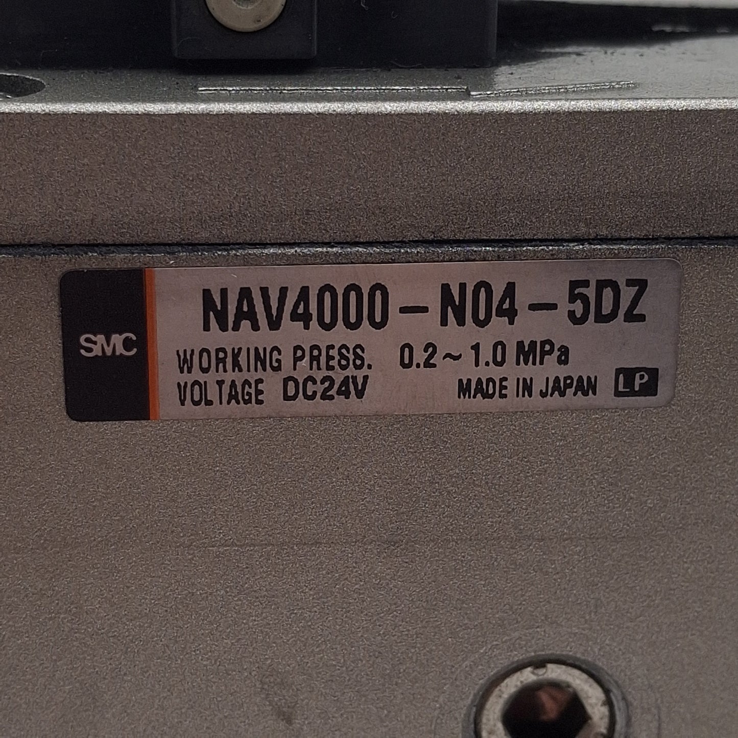 Used SMC NAV4000-N04-5DZ Soft Start Valve, 1/2in NPT, 0.2-1.0MPa, 24VDC Coil