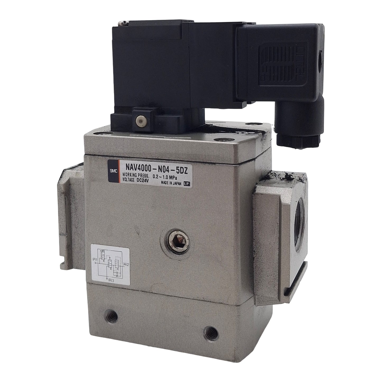 Used SMC NAV4000-N04-5DZ Soft Start Valve, 1/2in NPT, 0.2-1.0MPa, 24VDC Coil