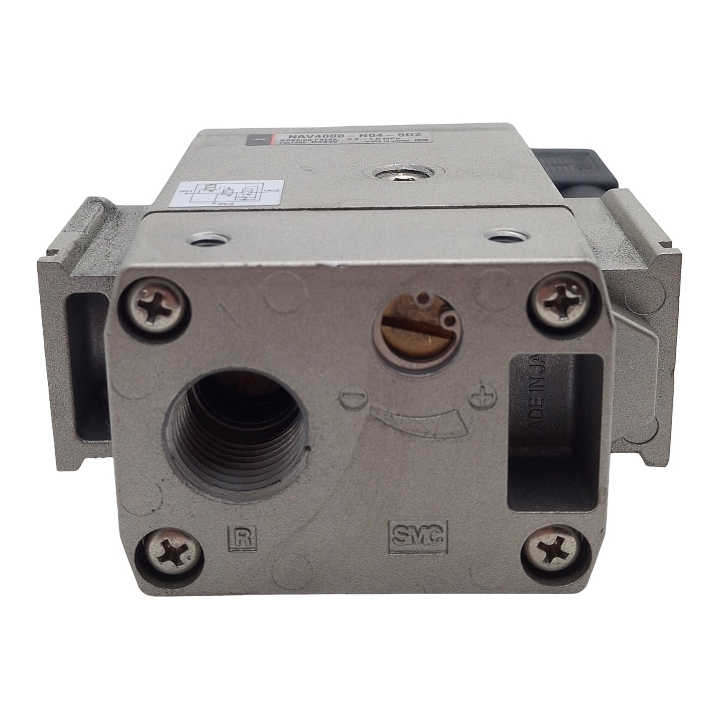 Used SMC NAV4000-N04-5DZ Soft Start Valve, 1/2in NPT, 0.2-1.0MPa, 24VDC Coil