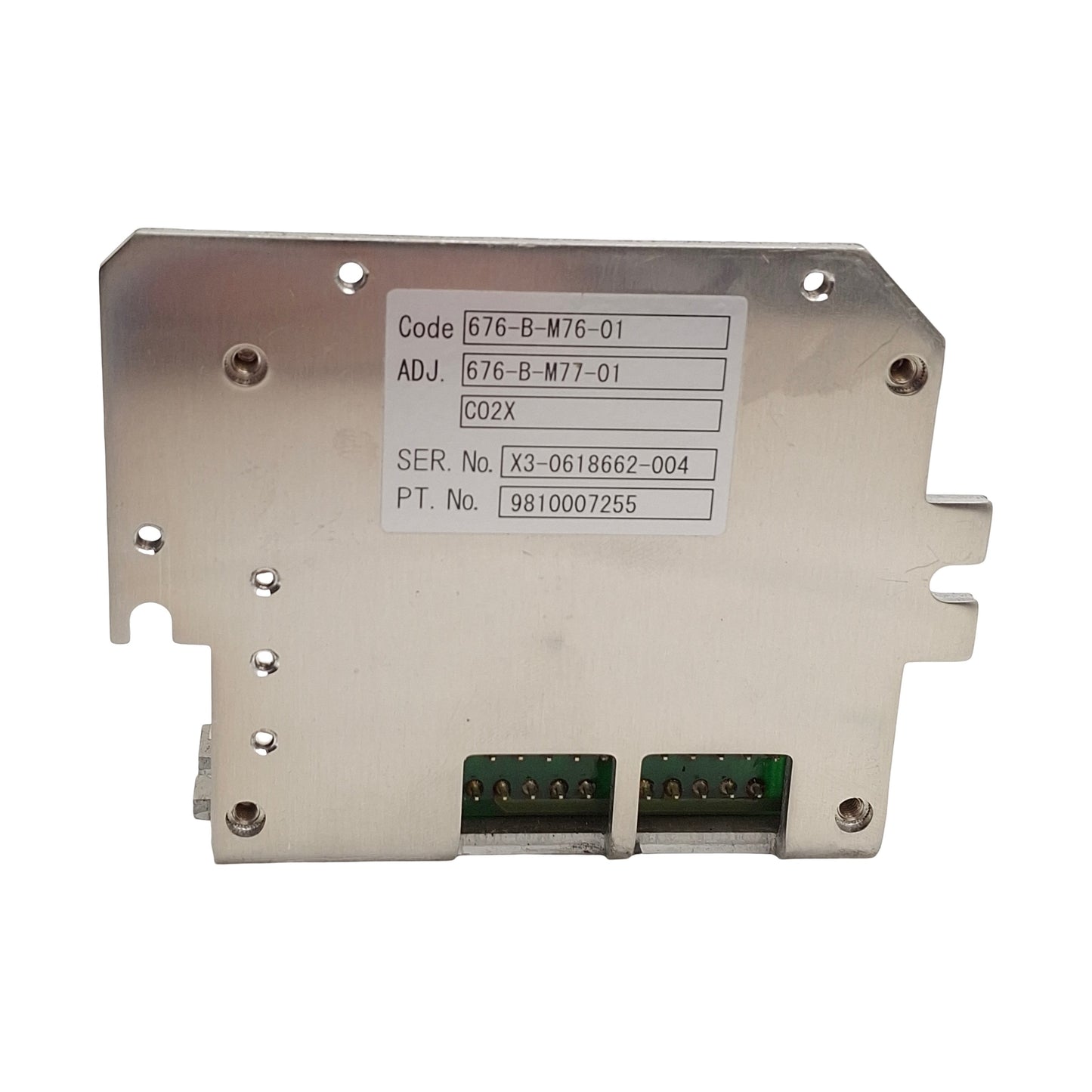 Used Keyence 676-B-M76-01 676-B-M77-01 CO2X Driver Calibration Board X Axis CO2 laser