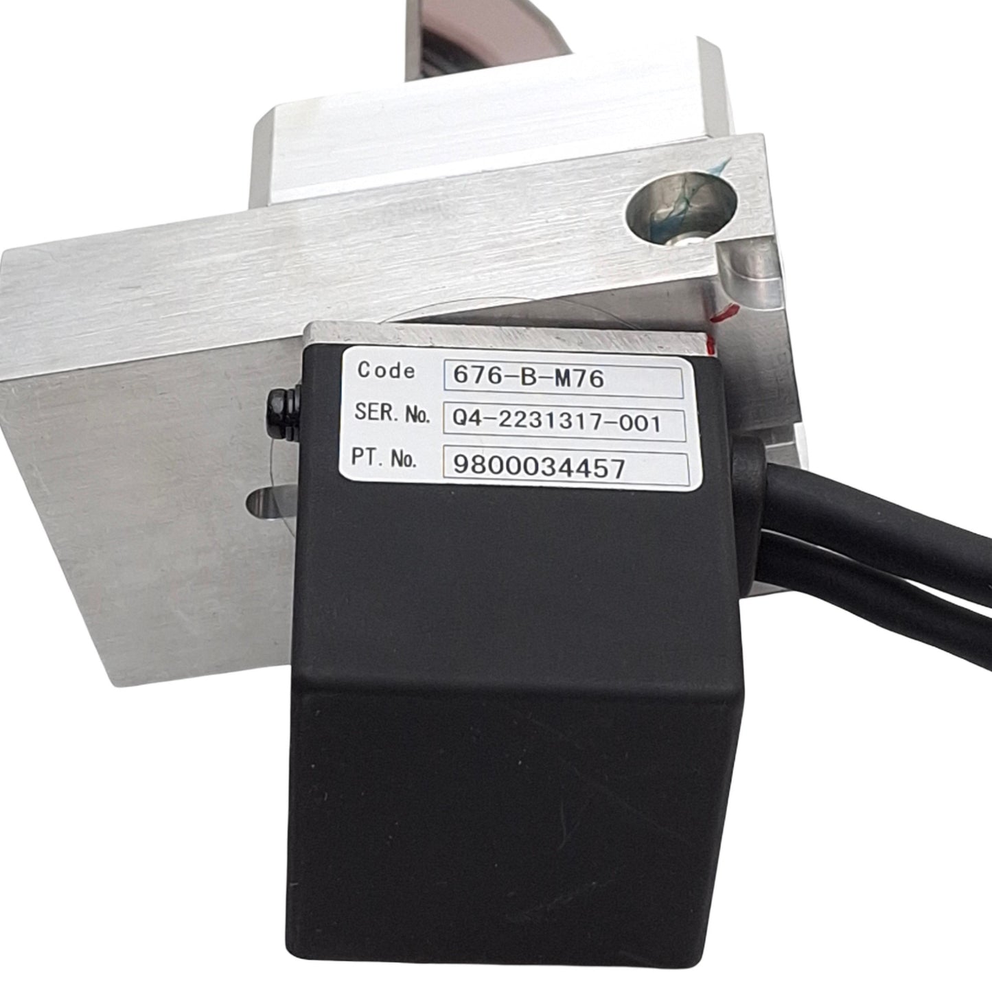 Used Keyence 9800034457 676-B-M76 Motorized Mirror For ML-G9300, 1.28in x 0.94in