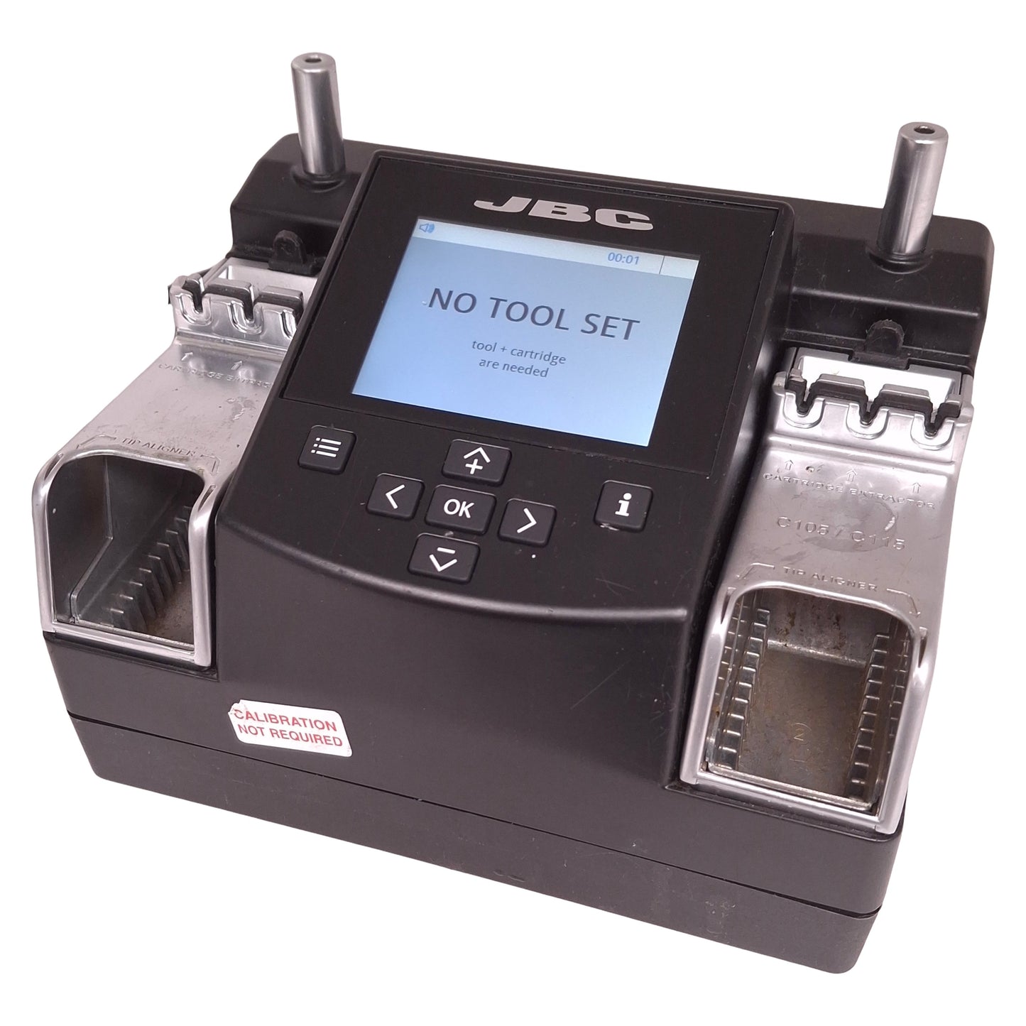 Used JBC NAE-1C Nano Soldering Control Unit 120VAC, 0.3A, 14W Per Tool, 90°-450°C