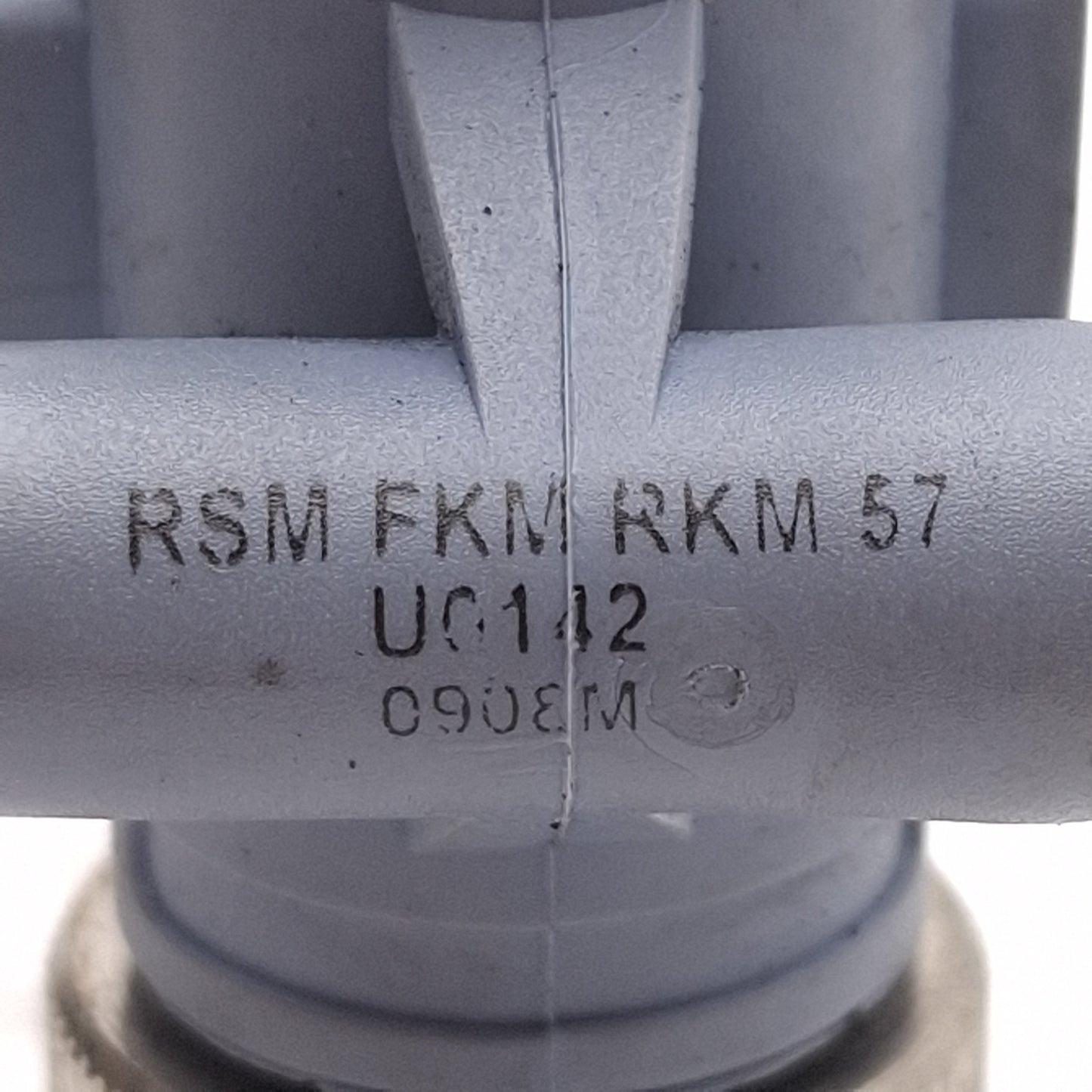 Used Turck RSM FKM RKM 57 U1042 2-Way T-Splitter, 7/8in Minifast, M12 Eurofast, 5-Pin