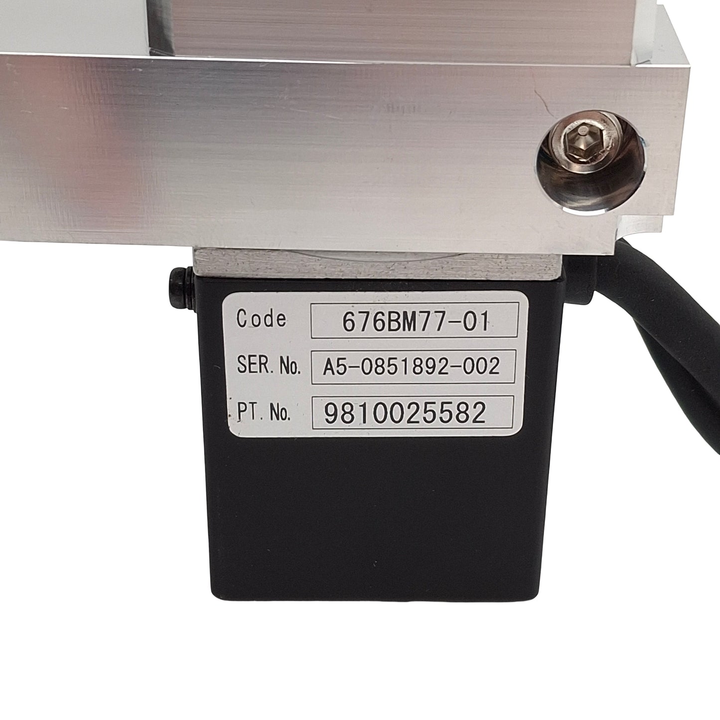 Used Keyence 9810025582 676BM77-01 Motorized Mirror For ML-G9300, 1.28in x 0.94in