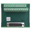 Used Phoenix Contact 2281144 FLKM-D25 SUB/S Breakout Module, 25-Pin Male, DIN Rail