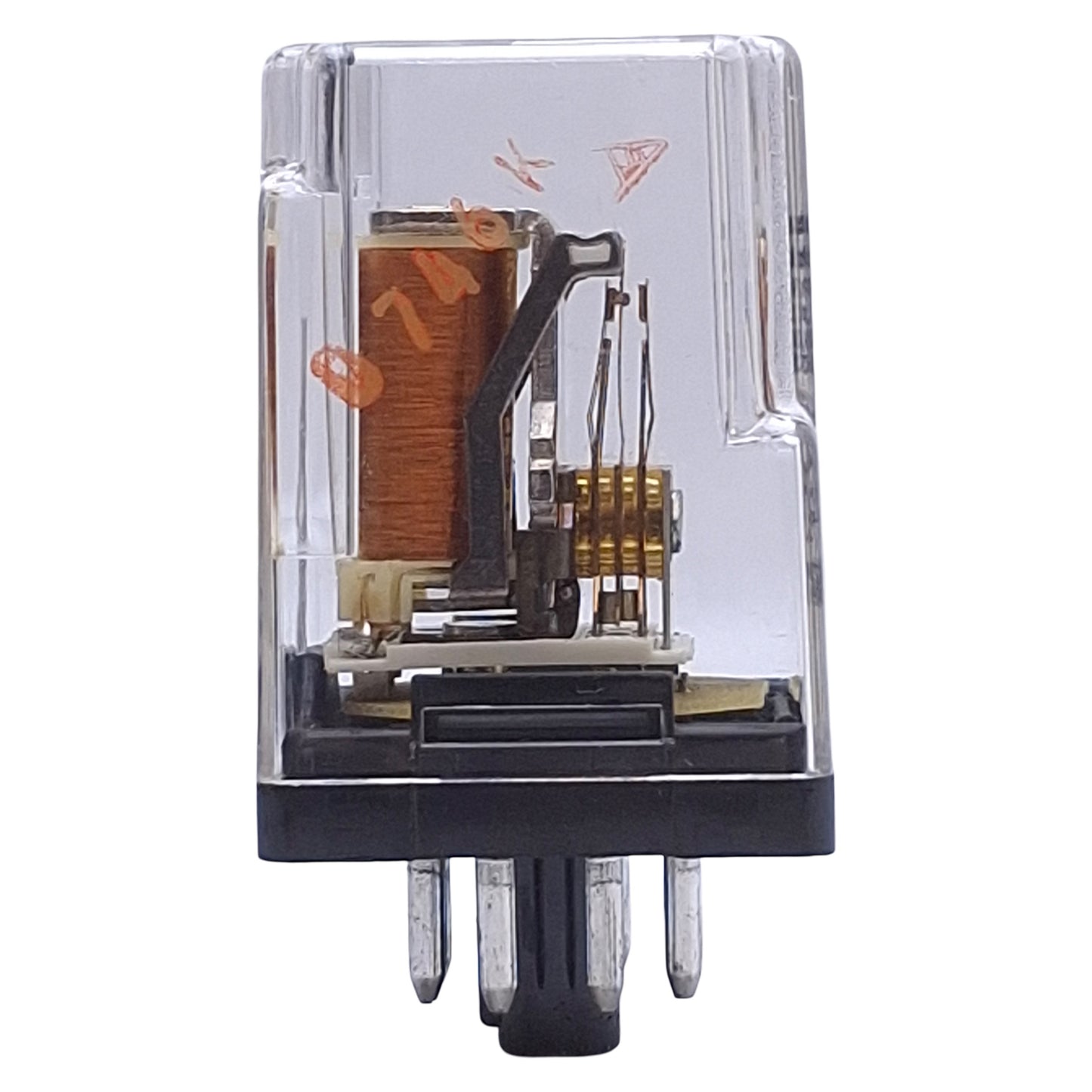Used Lot of 2 Potter & Brumfield R10-T1P2-V700 Ice-Cube Relay 8-Pin Octal, 24VDC Coil