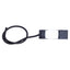 Used Keyence CZ-V21AP Fiber Optic Amplifier Unit, PNP Out, 24VDC, 8-Wire Leads, 1ft