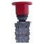 Used ABB MPMP4-11R Illuminated Red Twist-Release Button 2NC+2NO, 60mm, 400VAC