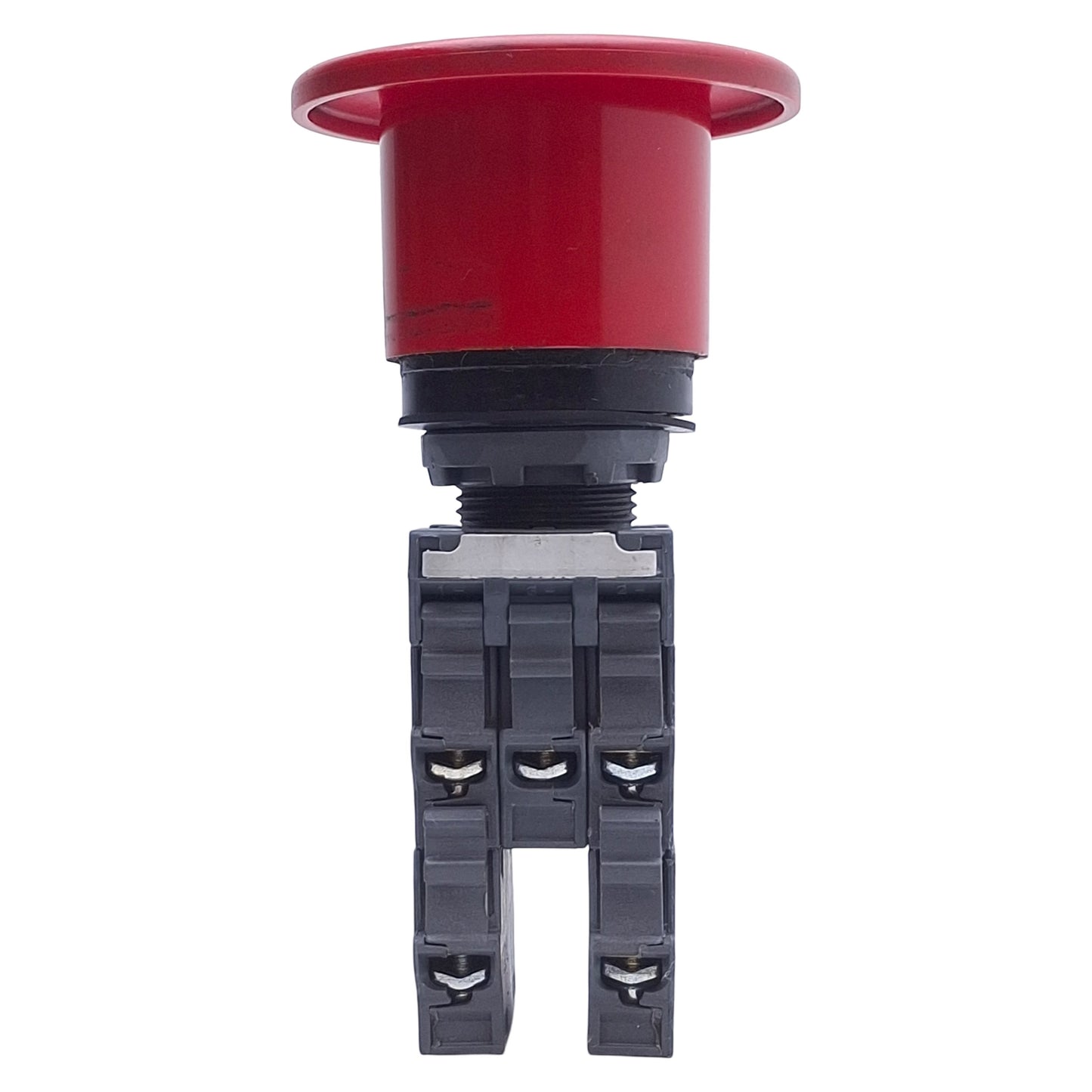 Used ABB MPMP4-11R Illuminated Red Twist-Release Button 2NC+2NO, 60mm, 400VAC