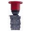 Used ABB MPMP4-11R Illuminated Red Twist-Release Button 2NC+2NO, 60mm, 400VAC