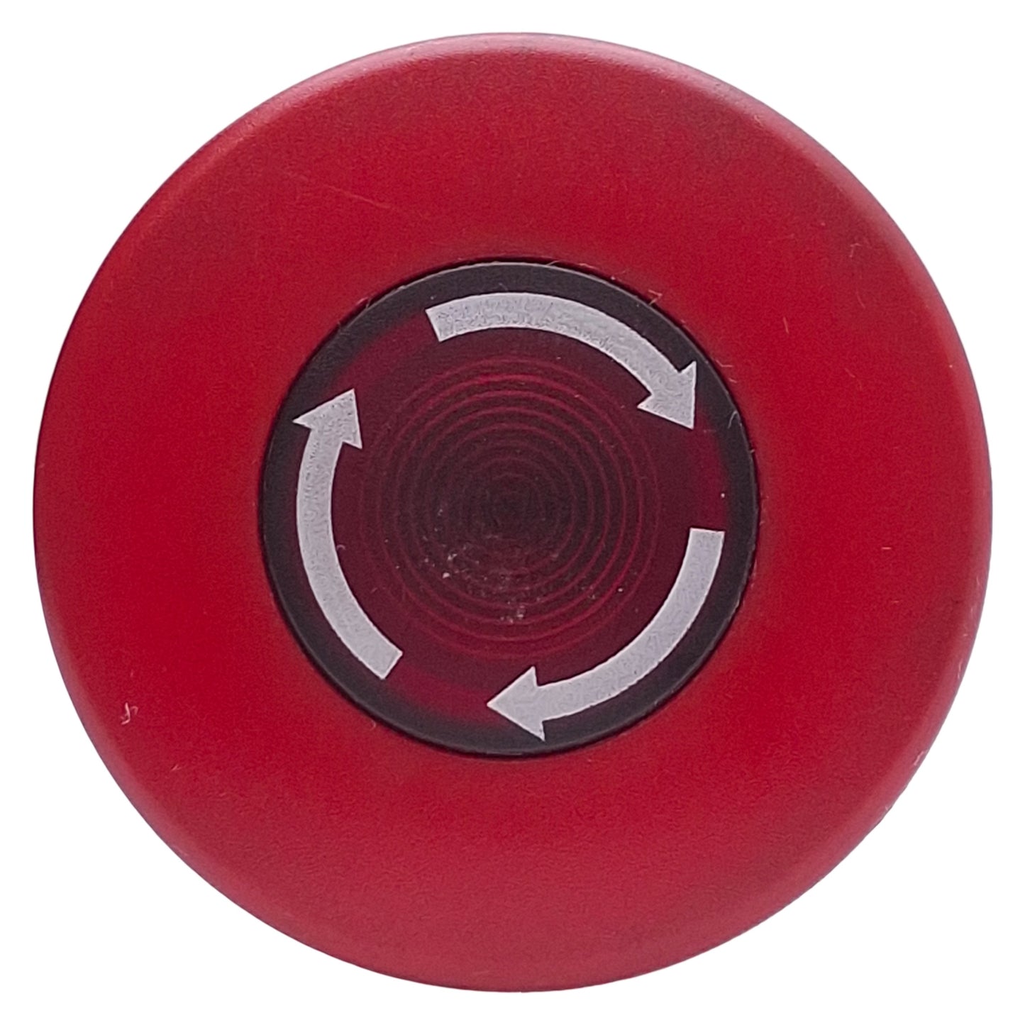 Used ABB MPMP4-11R Illuminated Red Twist-Release Button 2NC+2NO, 60mm, 400VAC