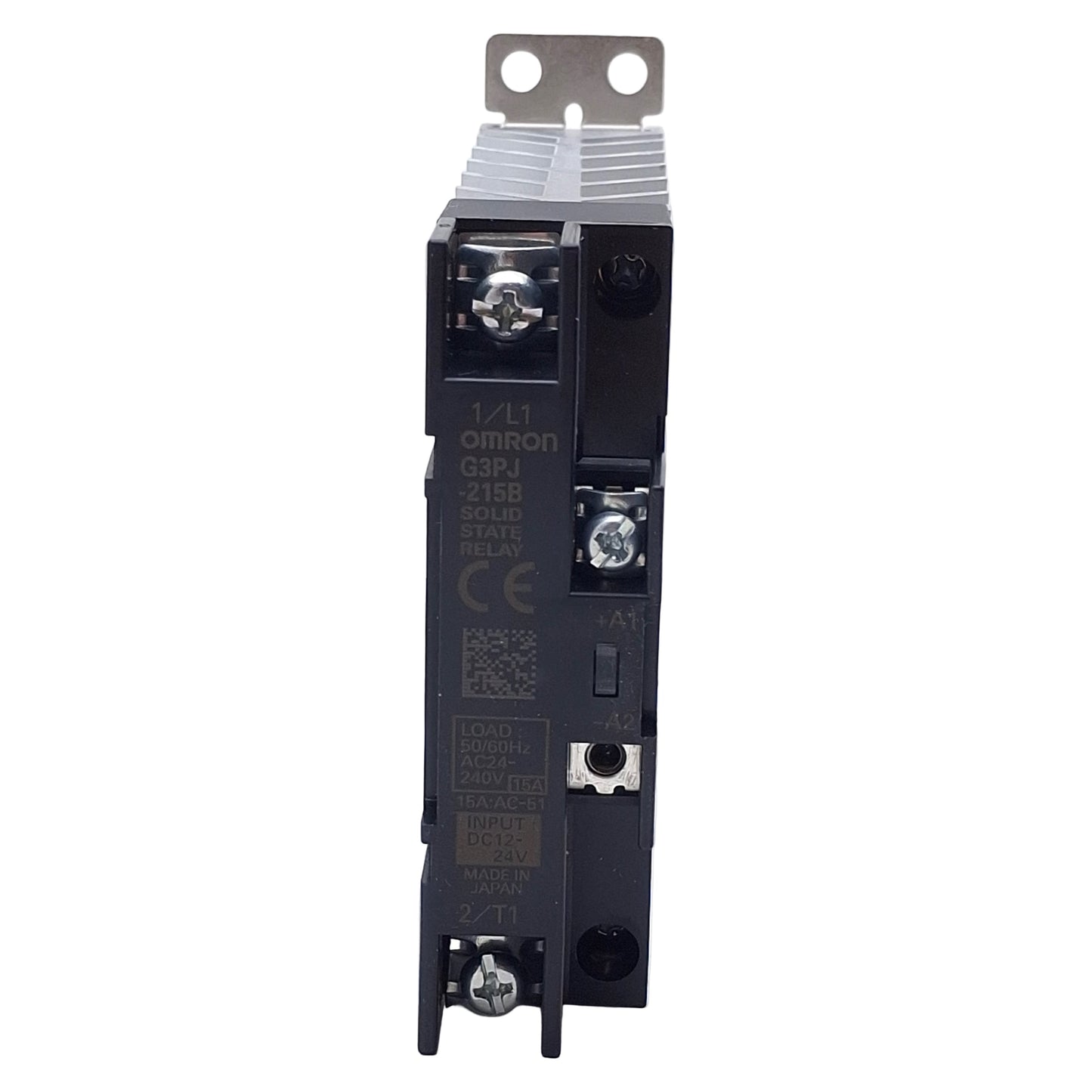 Used Omron G3PJ-215B Solid-State Relay, 1-Phase, 12-24VDC In, 15A 24-240VAC Load
