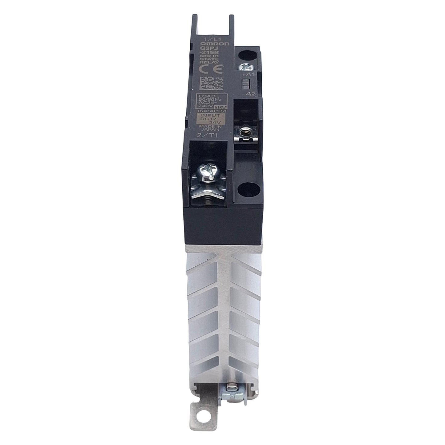 Used Omron G3PJ-215B Solid-State Relay, 1-Phase, 12-24VDC In, 15A 24-240VAC Load