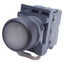 Used ABB MP1-41W-10 Illuminated White Push Button 1NO, 400VAC 10A Contact, ø22mm
