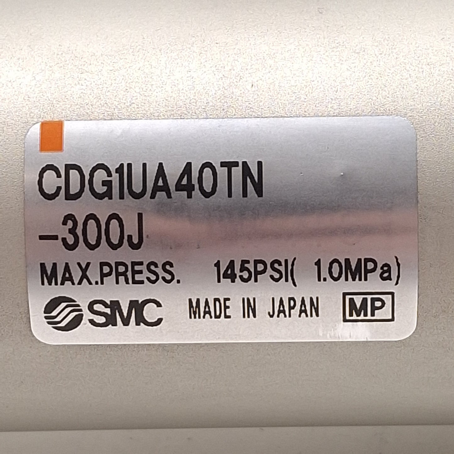 Used SMC CDG1UA40TN-300J Pneumatic Cylinder, ø40mm Bore, 300mm Stroke, 1/8in NPT