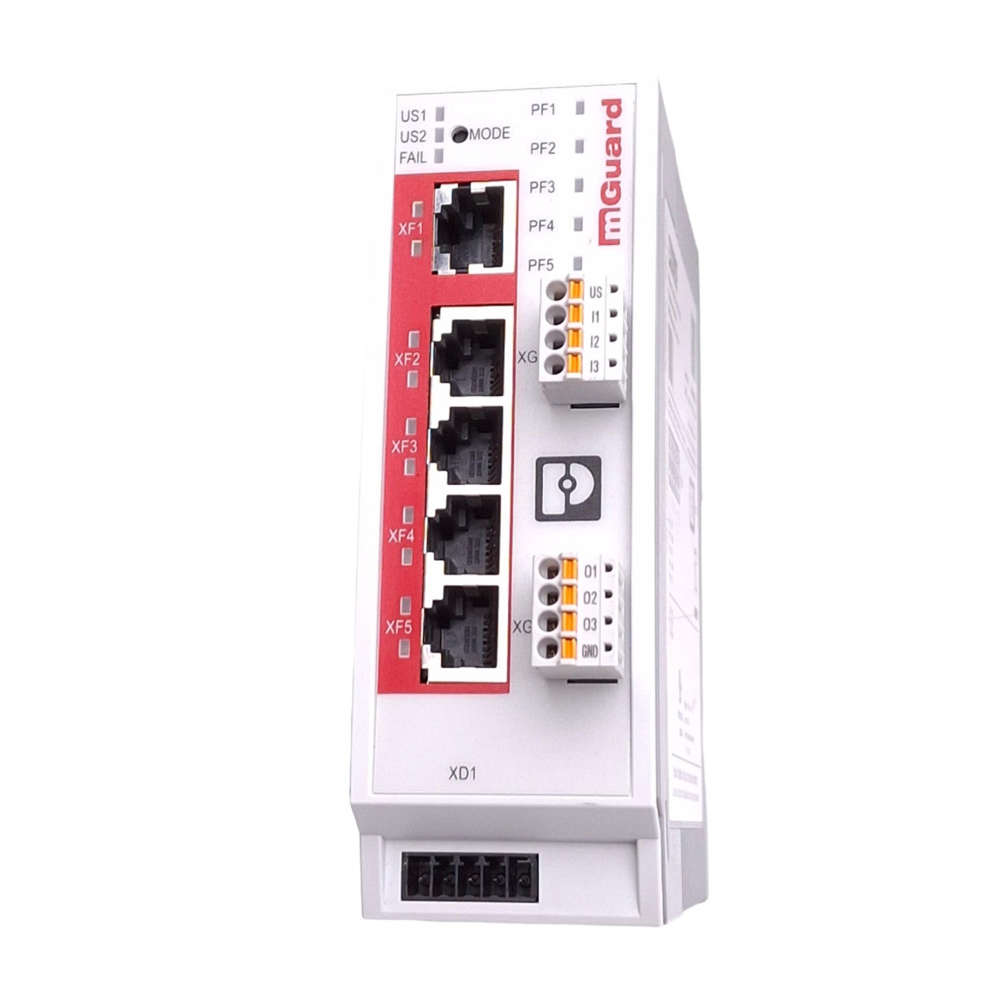 Used Phoenix Contact 1153078 FL MGUARD 1105 Ethernet Router, 5-Port, 1000Mbps, 24VDC