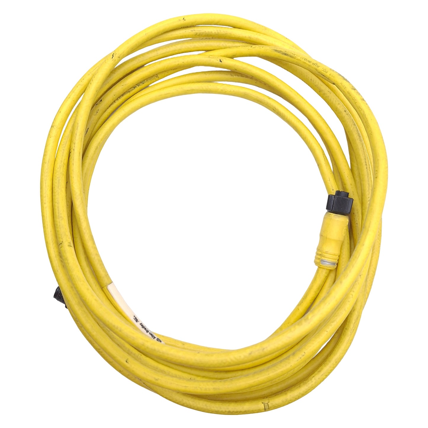 Used Allen Bradley 1485R-P5R5-D5 DeviceNet Cordset, 5-Pin Male to Female, 5m Length