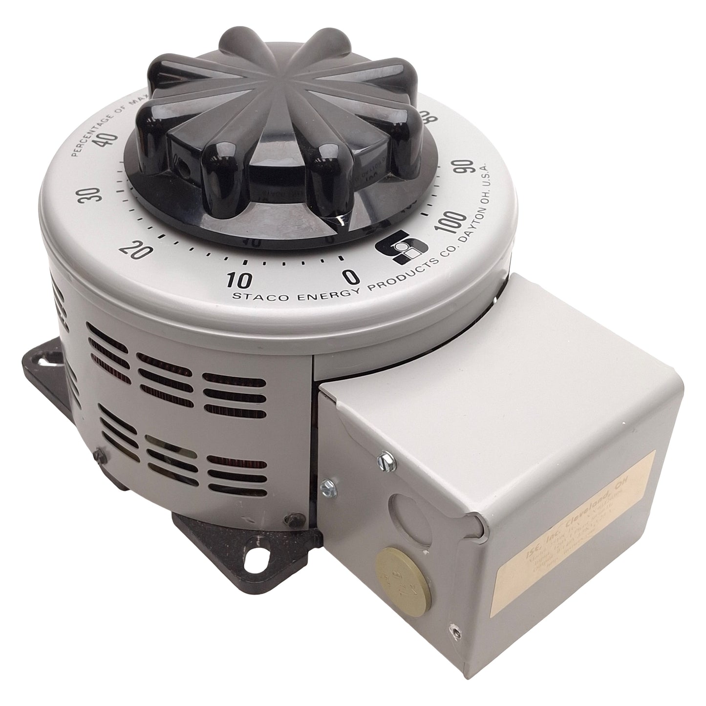 Used ISE 2510CTGX Staco Variac Variable Transformer, 3.5kV, 120V Prim, 0-140V 25A Sec