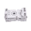 Used Allen Bradley 700-HN204 Relay Socket, 8-Pin Octal, 300VAC 10A, DIN Rail