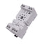 Used Allen Bradley 700-HN204 Relay Socket, 8-Pin Octal, 300VAC 10A, DIN Rail