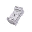 Used Allen Bradley 700-HN204 Relay Socket, 8-Pin Octal, 300VAC 10A, DIN Rail