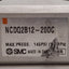 Used Lot of 2 SMC NCDQ2B12-20DC Compact Cylinder, ø12mm Bore, 20mm Stroke, M5x0.8