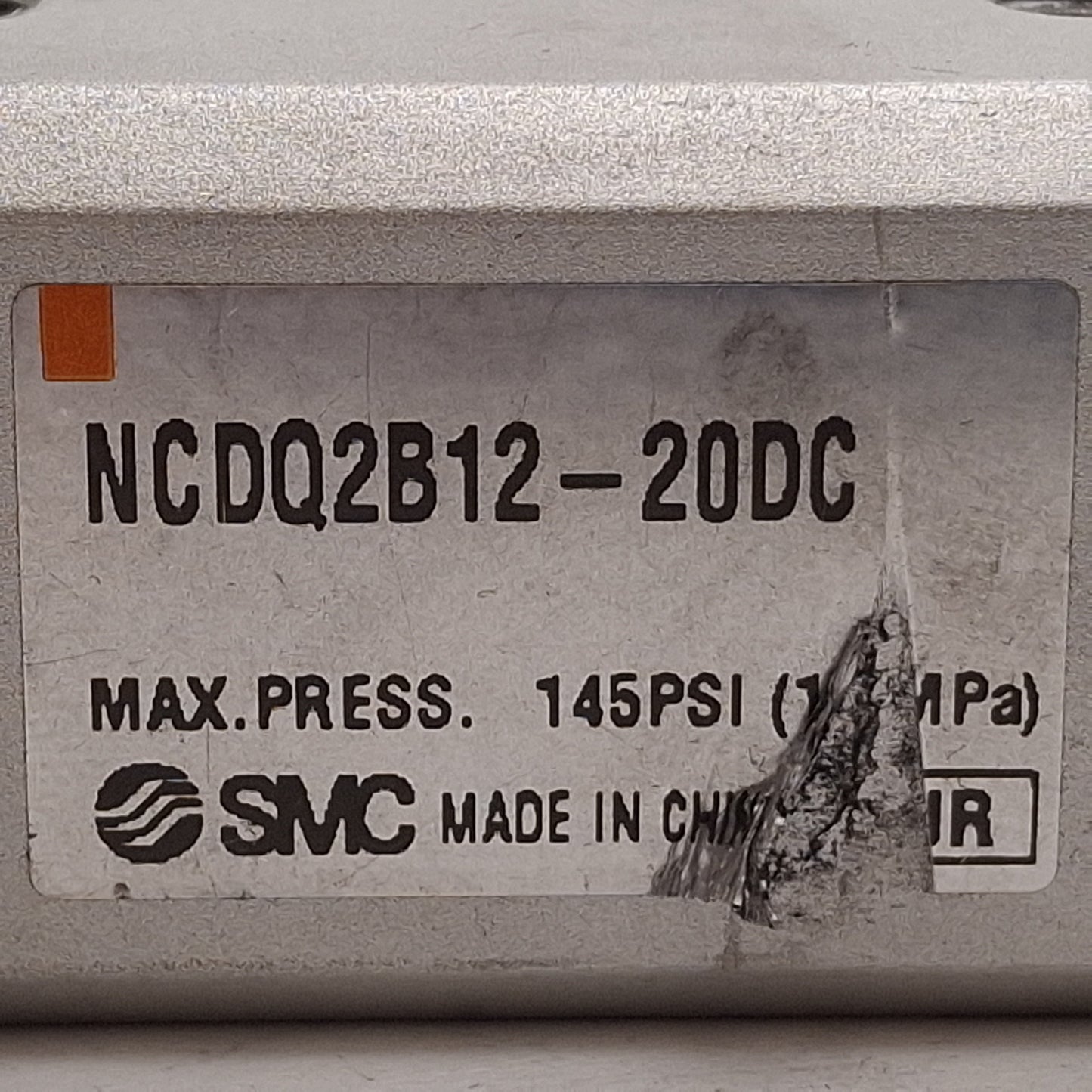 Used Lot of 2 SMC NCDQ2B12-20DC Compact Cylinder, ø12mm Bore, 20mm Stroke, M5x0.8
