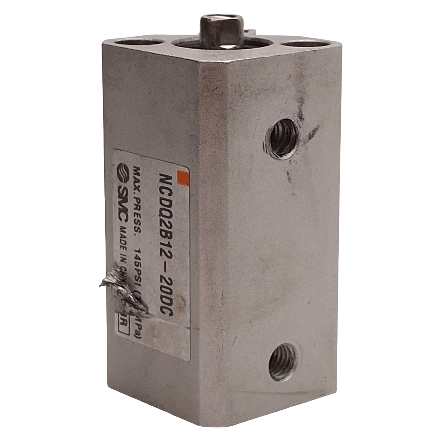 Used Lot of 2 SMC NCDQ2B12-20DC Compact Cylinder, ø12mm Bore, 20mm Stroke, M5x0.8