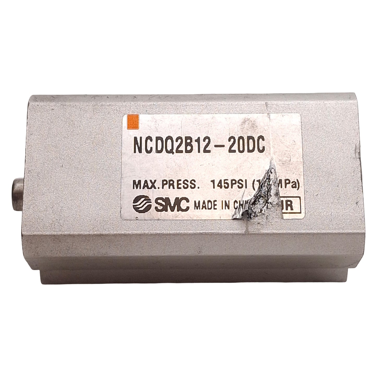 Used Lot of 2 SMC NCDQ2B12-20DC Compact Cylinder, ø12mm Bore, 20mm Stroke, M5x0.8