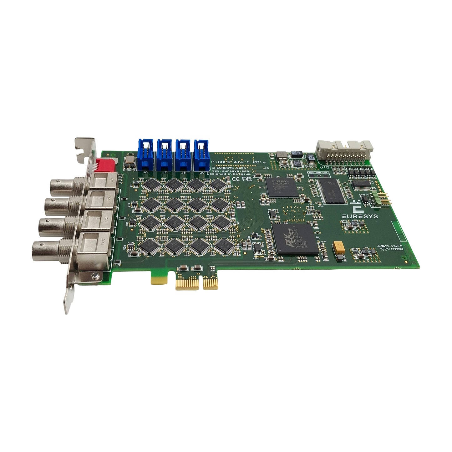 Used Euresys Picolo Alert PCIe Video Capture Card, BNC In, PAL/NTSC/CCIR/RS-170
