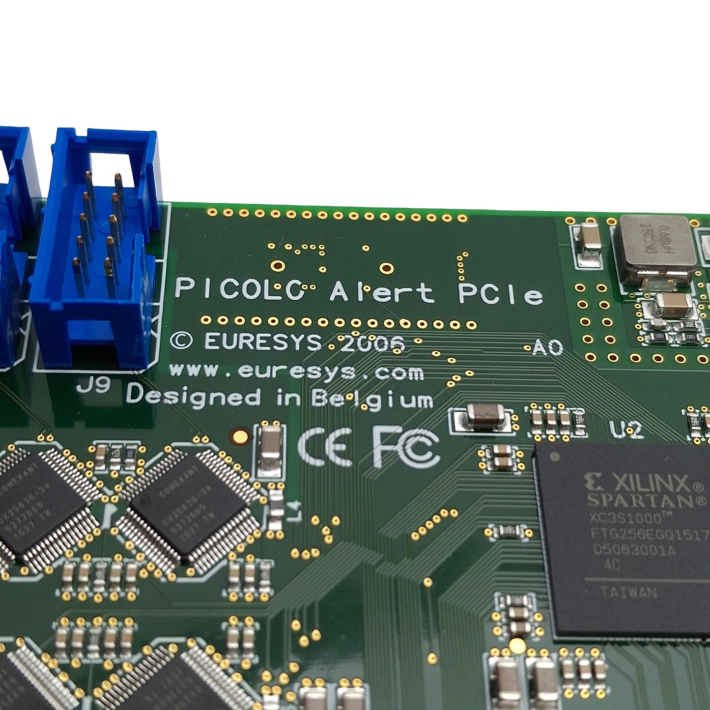 Used Euresys Picolo Alert PCIe Video Capture Card, BNC In, PAL/NTSC/CCIR/RS-170
