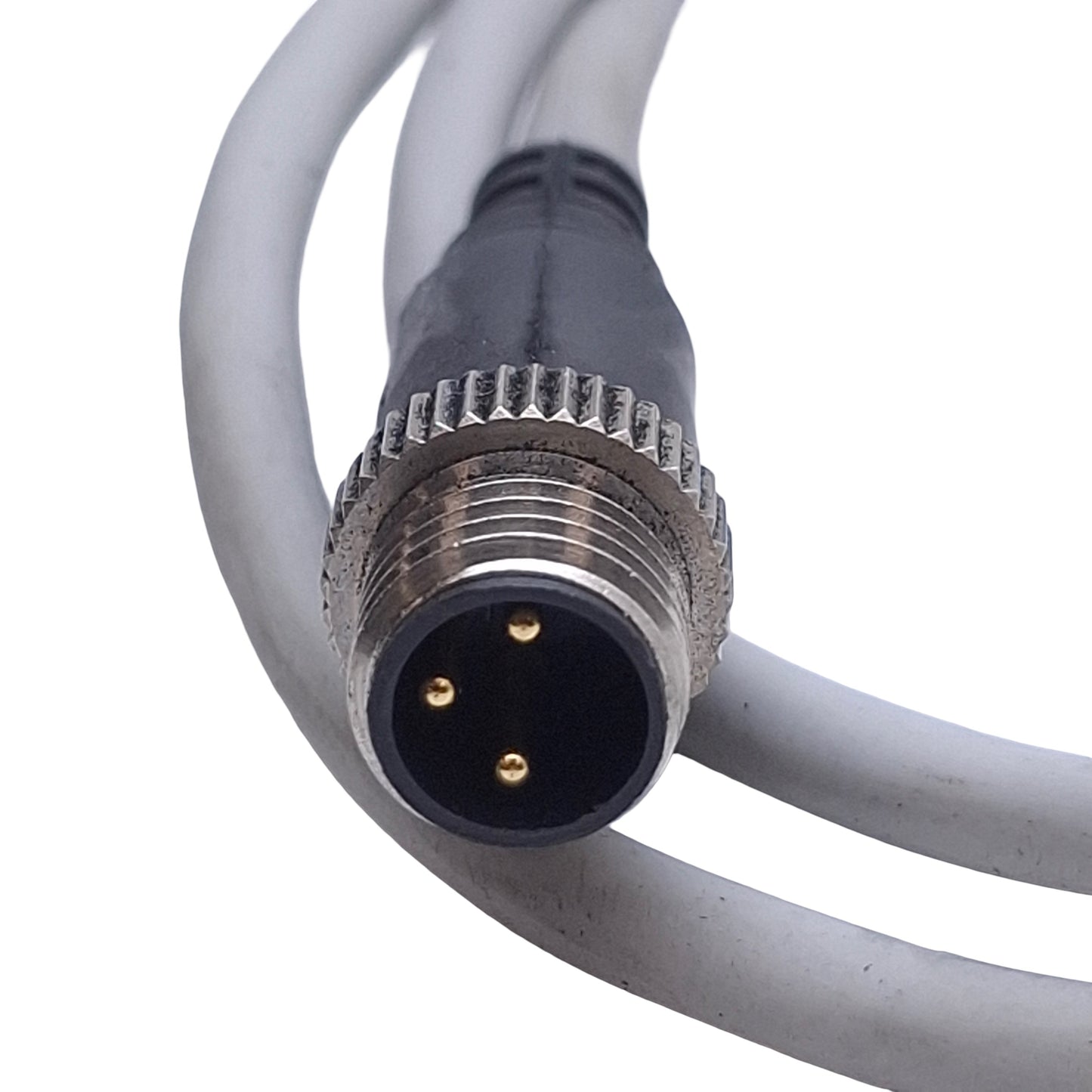 Used SMC D-F7PVSAPC Solid State Auto Switch PNP, 4.5-28VDC, 3-pin Male, 1.5ft Length