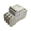 Used CDI QZ-3-13-D-2-10A Miniature Circuit Breaker, 10A, 277/480VAC, 3-Pole, DIN Rail