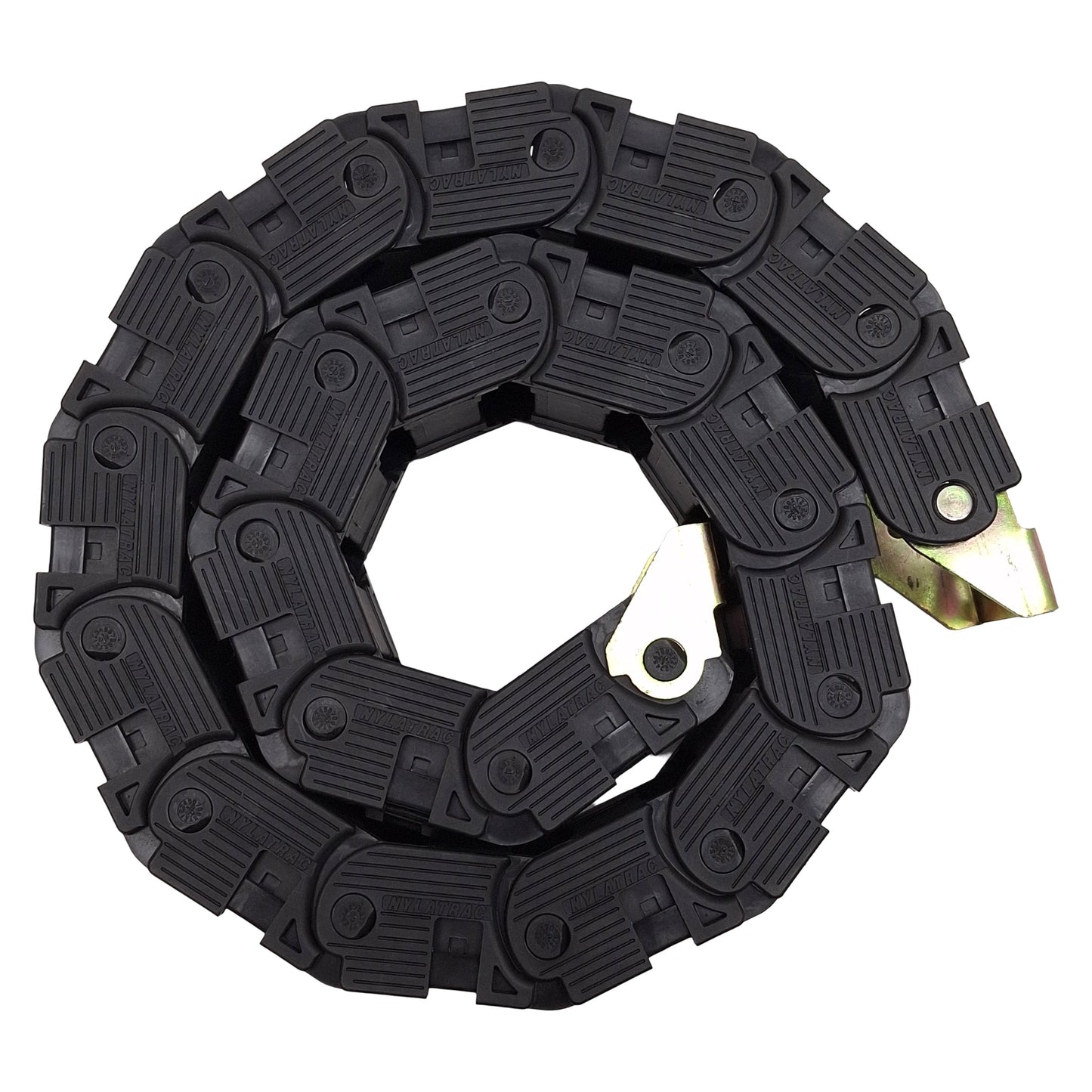 Used Dynatect KS225-54-OUTER-0-39 Nylatrac Cable Carrier, 2.25 x 1.04in, 20-Link 39in