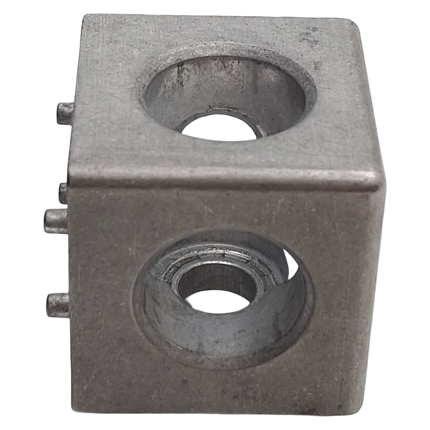 Used Lot of 5 Bosch Rexroth 3842523874 Cubic Joint Connector 45x45mm 10 Slot, Natural