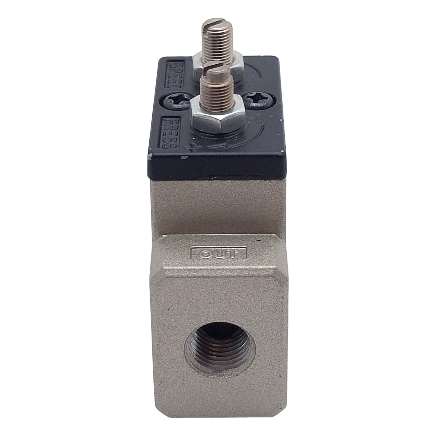 Used SMC ASS100-N01 Speed Control Slow Start Valve 1/8in NPT, 0.7MPa Max, 2.4mm² Flow