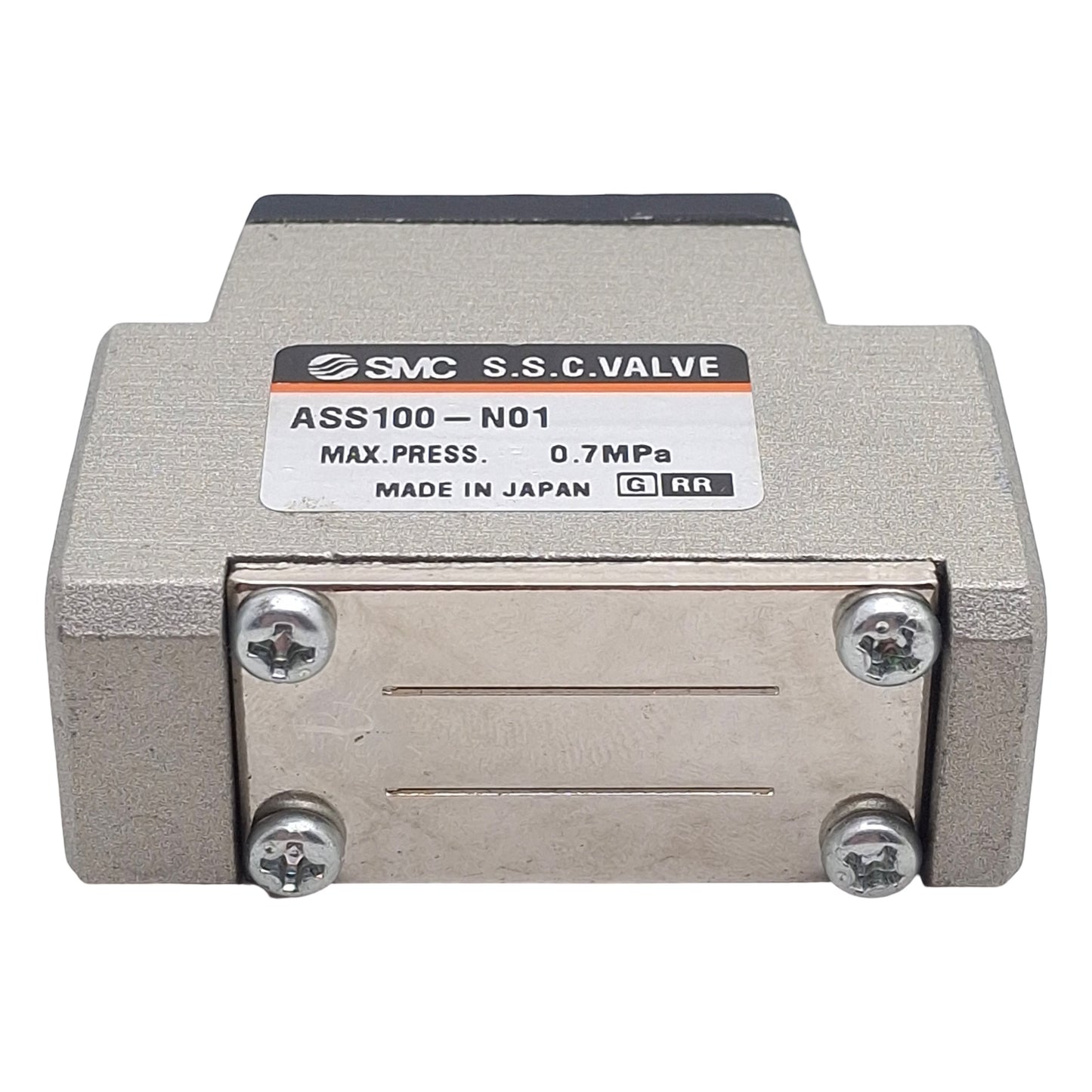 Used SMC ASS100-N01 Speed Control Slow Start Valve 1/8in NPT, 0.7MPa Max, 2.4mm² Flow