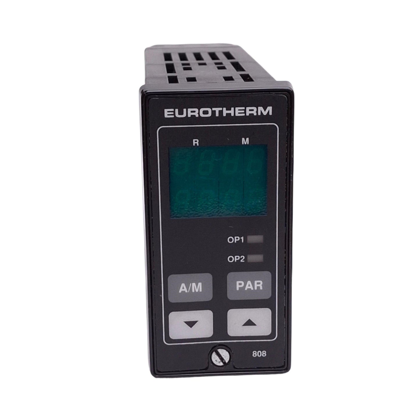 Used Eurotherm 808/D1/0/0/0/0/QLS AKFF400 Temperature Controller, 32-400F, K TC Input