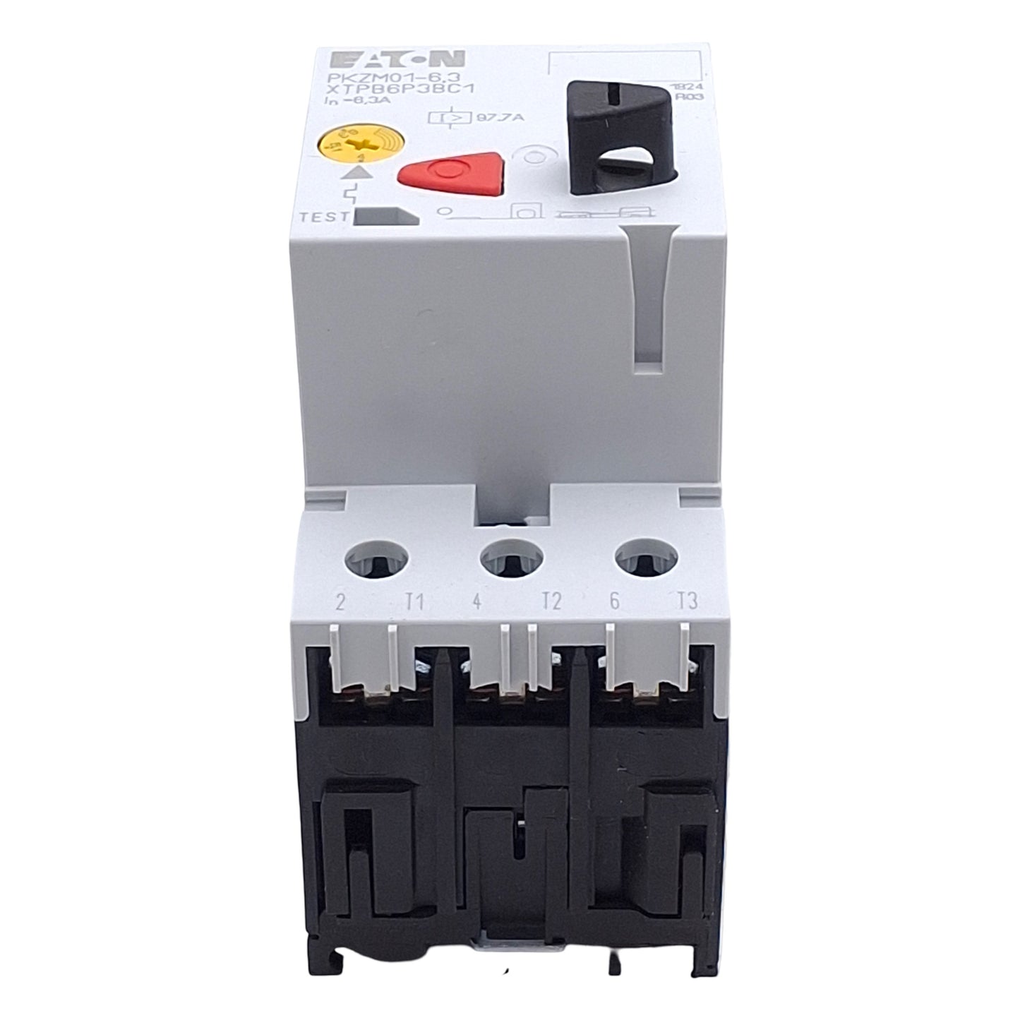 New Eaton PKZM01-6,3 Motor-Protective Circuit Breaker, 3-Pole, 4-6.3A Range, 400VAC