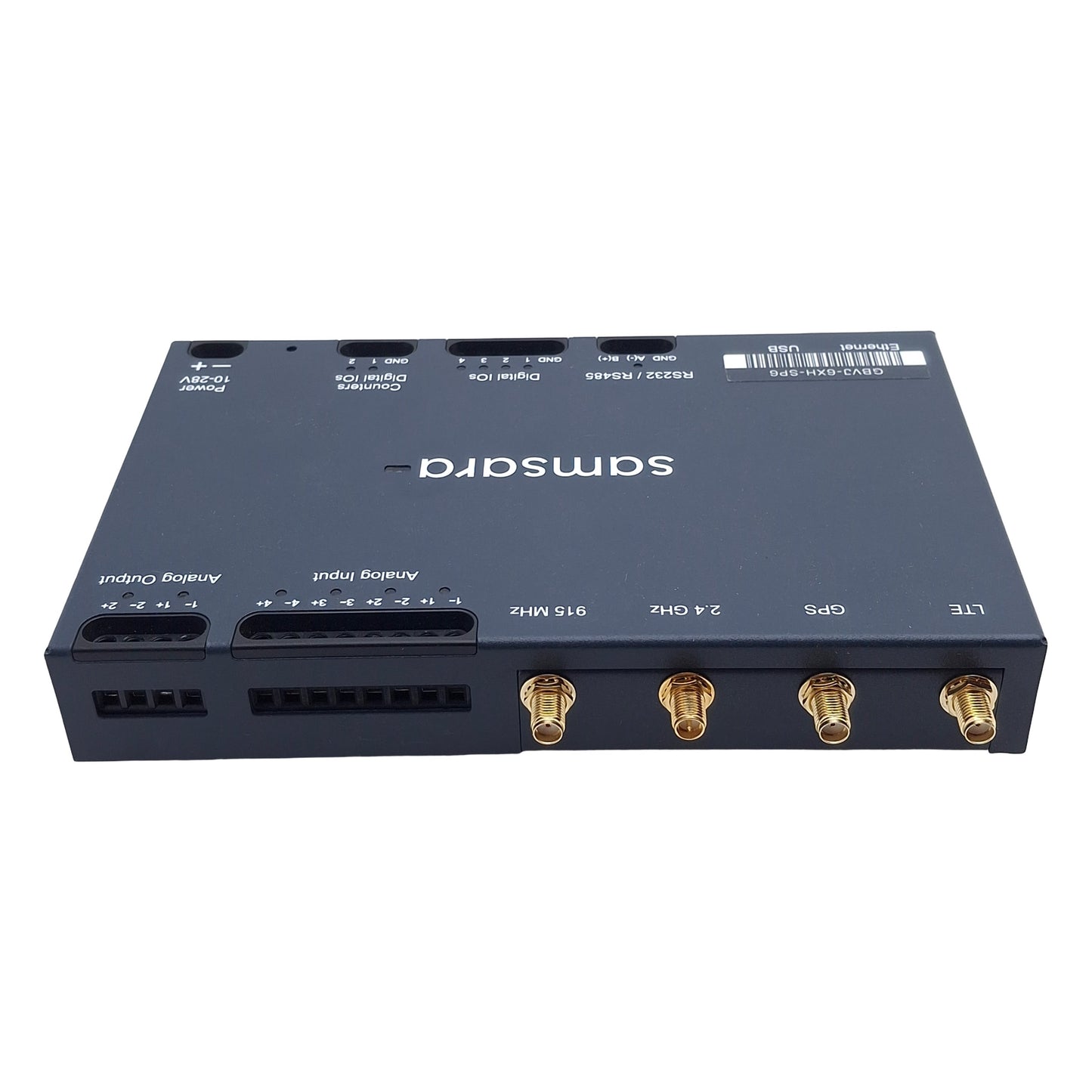 Used Samsara IG21 010-1021-03 Industrial Controller, 10-28VDC, 6.7W, DIN Rail