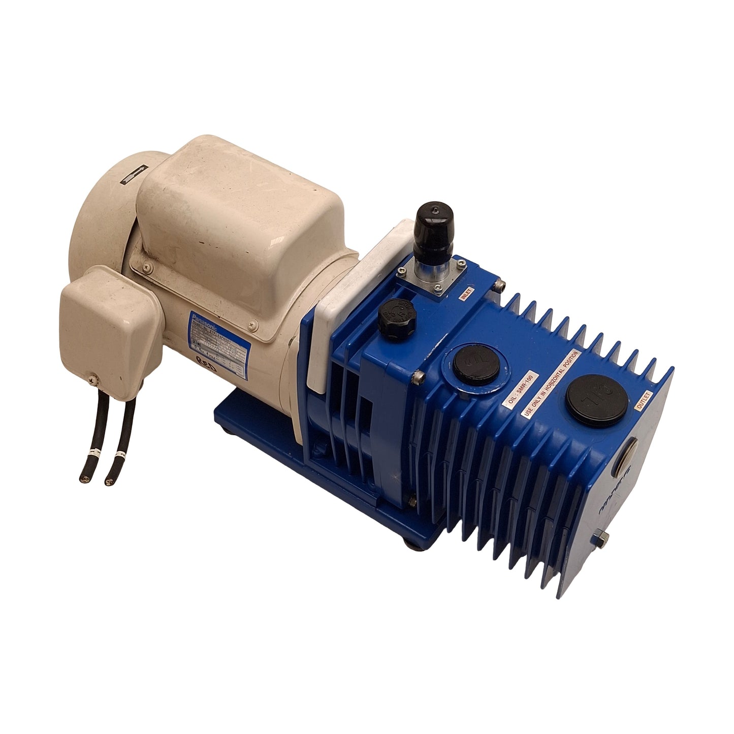 Used ULVAC G-100DB Rotary Vane Vacuum Pump, 1200L/Min, 0.67Pa, 100-240VAC 1-Phase