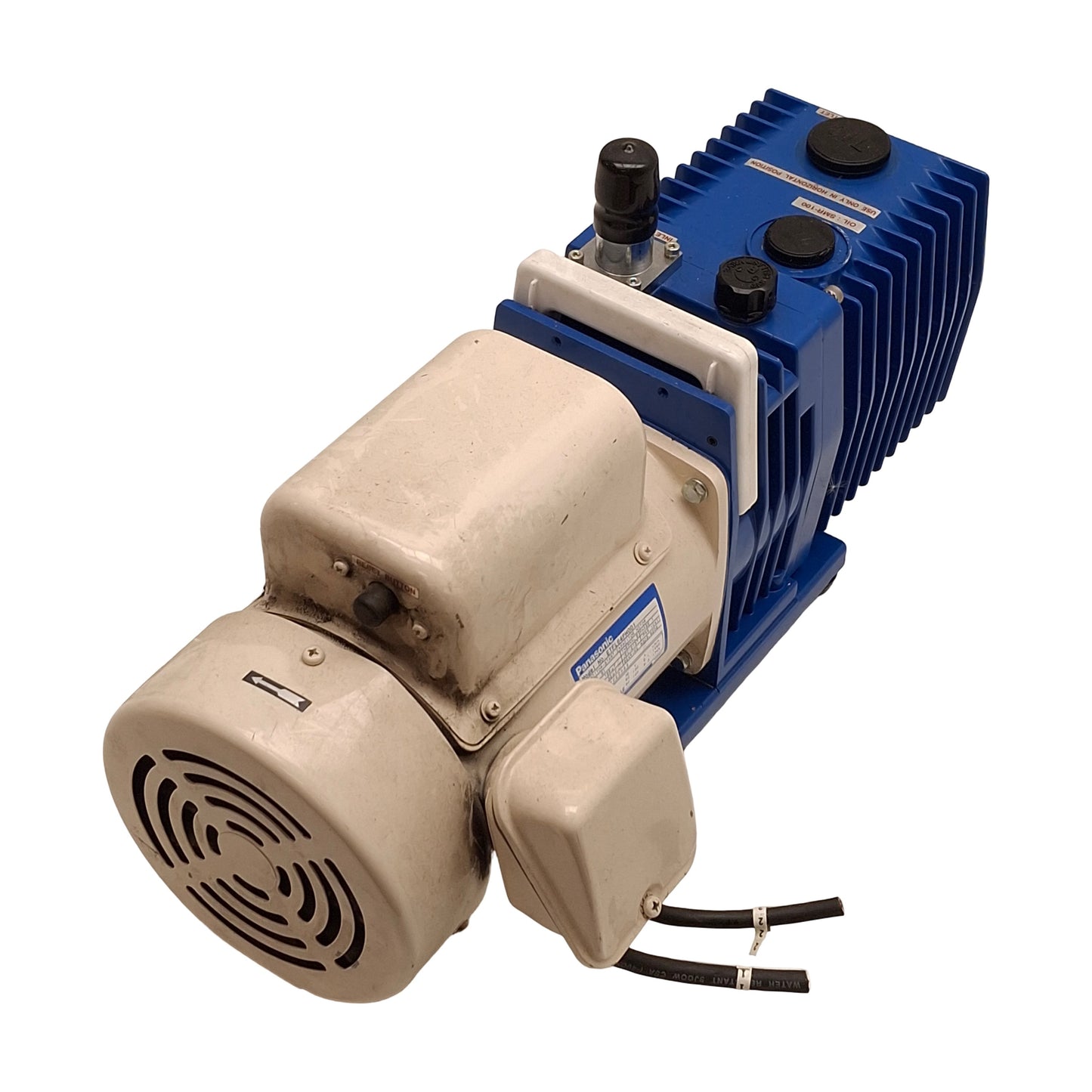 Used ULVAC G-100DB Rotary Vane Vacuum Pump, 1200L/Min, 0.67Pa, 100-240VAC 1-Phase