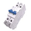 Used Allen Bradley 1489-M2C020 Circuit Breaker, 2-Pole 2A, 480Y/277VAC, DIN Rail