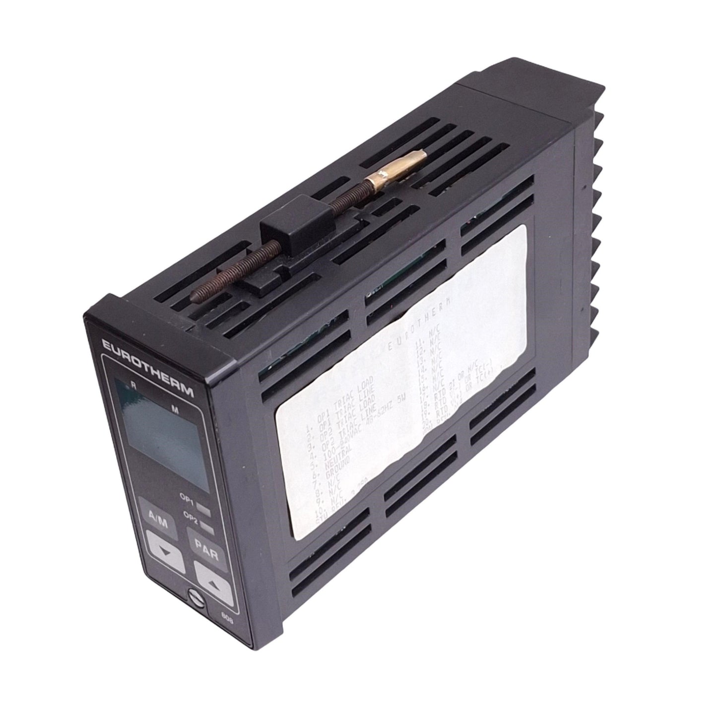 Used Eurotherm 808/T1/T1/N0/QS CJGF130-025 Temperature Controller 32-600F, J TC Input