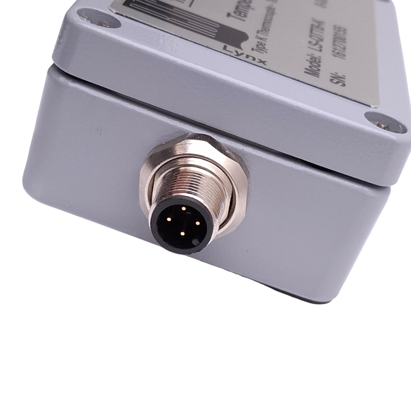 New RJG LS-QTTB-K Lynx Quad Temperature Module, Type K Thermocouple, 0-200C, M12 4-P