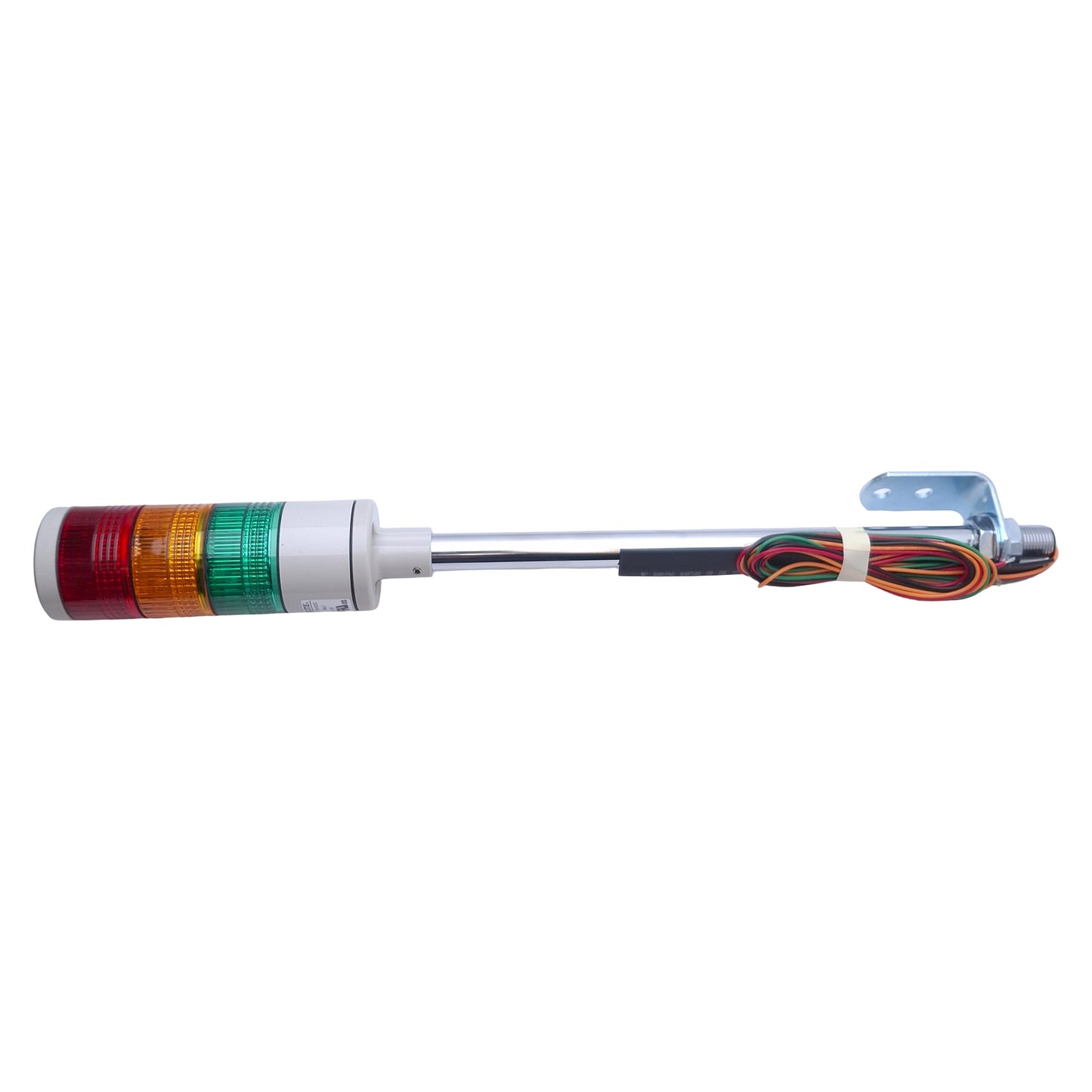 New Patlite LES-302A-RYG Light Tower 24VDC/AC, Red/Yellow/Green, 132.6mm Height