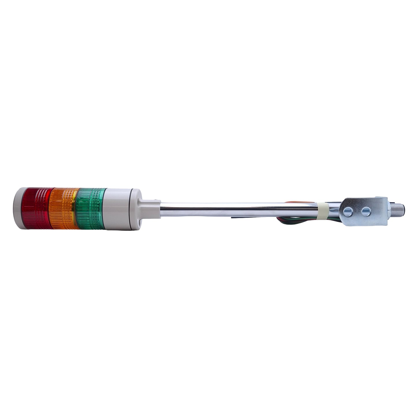 New Patlite LES-302A-RYG Light Tower 24VDC/AC, Red/Yellow/Green, 132.6mm Height